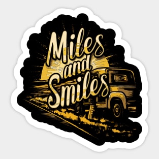 Cool Pickup Truck Driver Sticker